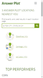 Mobile Screenshot of answerplot.com